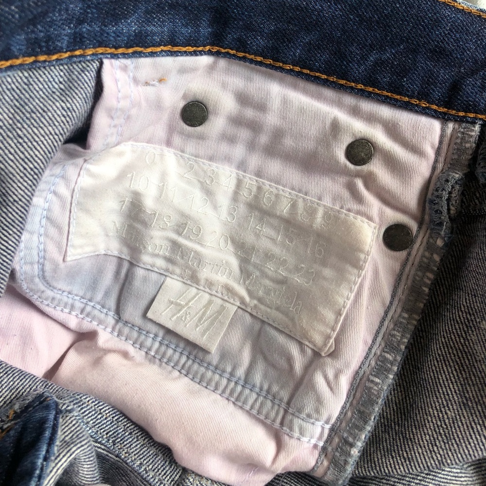 RARE Maison Margiela for H&M White Paint Jeans US29 - Picture 8 of 14